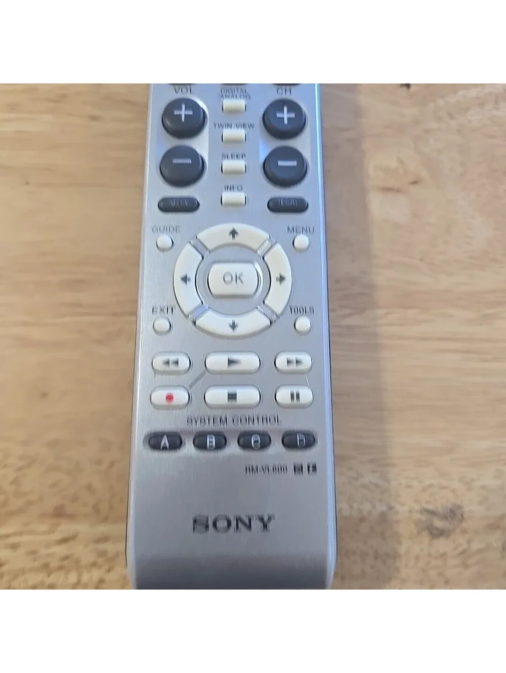 Sony RM-VL600 8 Device Learning TV Universal Remote Control W Manual Link Testd